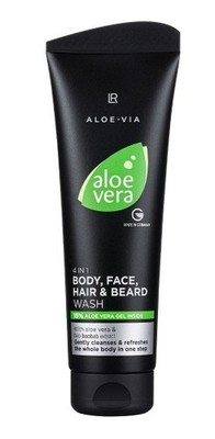 LR Aloe Vera 4in1 Body, Face, Hair & Beard Wash 250 ml