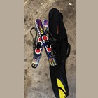 Salomon Snowblades Ski Blades 60cm w Bindings & Bag