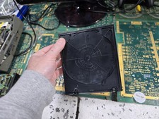 Sony PS2 Slim ALL But NOT 90001 Models Black Disk Door-Just OK-Marks-Scratches