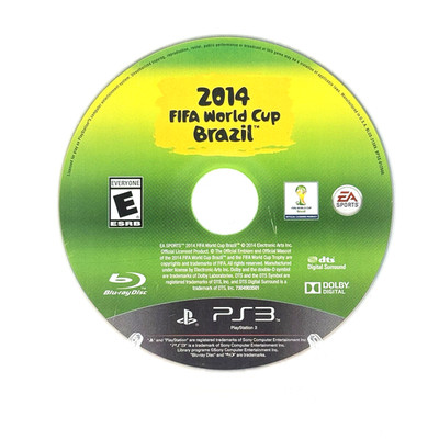 2014 FIFA World Cup Brazil PlayStation 3 Game  Disc Only  Play Tested