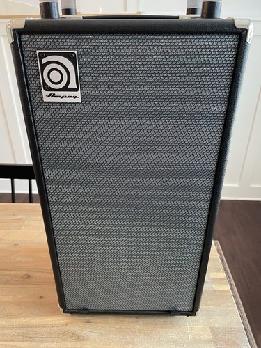 Ampeg SVT-210AV 2 x 10-inch 200-watt Classic Black Bass Cabinet W/ Stand NICE!! - Picture 12 of 12