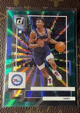 2022-23 Panini Donruss - Tyrese Maxey #18 Holo Green Laser