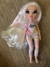 Rainbow High Color Create Fashion Doll DYI Custom Tie Dye Outfit White Hair