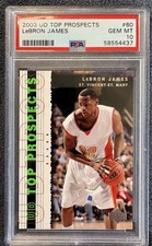 2003 LeBron James Upper Deck Top Prospects #60 PSA 10! 🐐