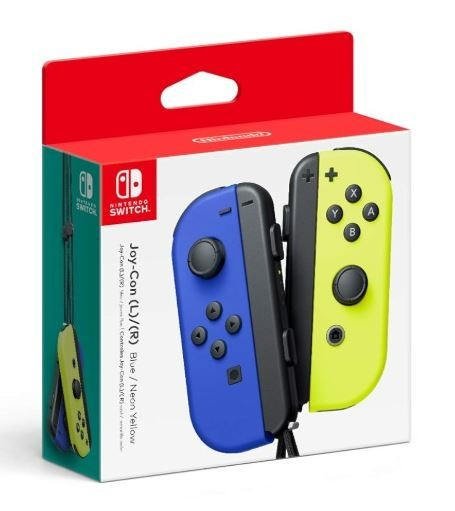 Nintendo Switch Joy-Con Pair Blue and Yellow | New