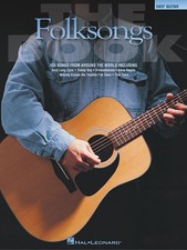 The Folksongs Book Easy Guitar Folk Songs Chords Lyrics Sheet Music Book