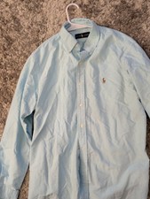 POLO RALPH LAUREN Men Long Sleeve Classic Oxford Button Down Shirt Size Large