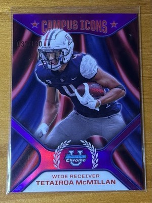 2024 Bowman University - Campus Icons Tetairoa McMillan #CI-15 Fuchsia /150