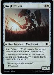 Knighted Myr 017/303 Modern Horizons 2 Foil Common