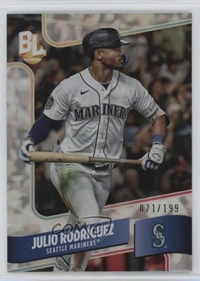 2024 Topps Big League Wrapper Redemption Rainbow Foil 71/199 Julio Rodriguez o7m