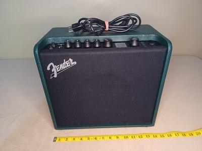 Green Fender Mustang LT25 25 Watt Guitar Combo Amplifier (Made in 2024) #044