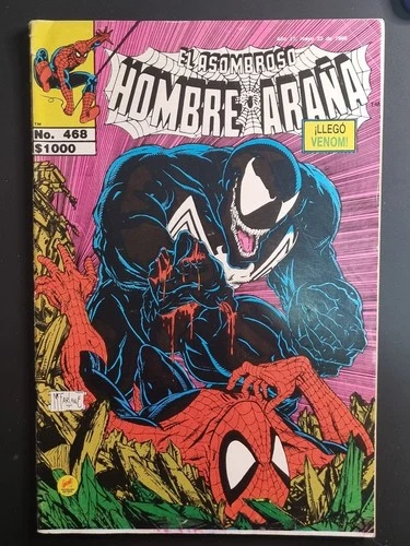 Amazing Spider-Man #316 Mexican Foreign Macfarlane Classic Venom Cover