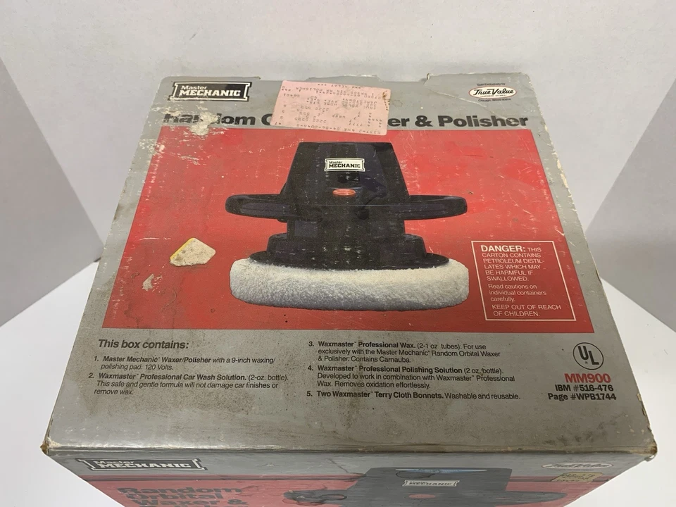 "Herramienta de tamaño de almohadilla Master Mechanic y agua orbital aleatoria de 9"" solo sin capó" Foto 3 de 4