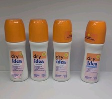 4 Dry Idea Roll On Unscented  Fresh Linen Antiperspirant Deodorant 3.25 Fl Oz