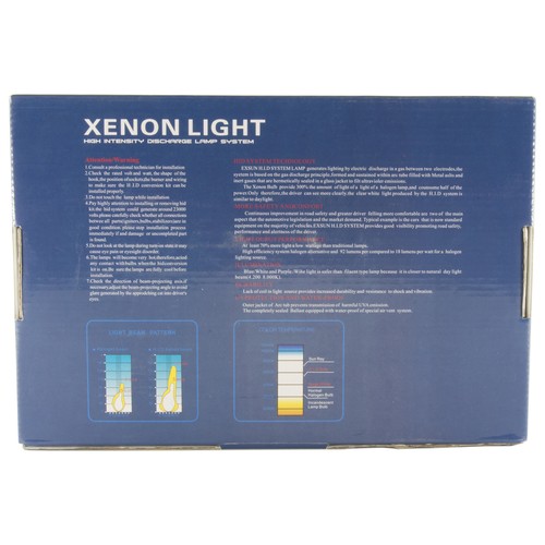 H4 HID Headlights Kit - High Intensity Discharge Lamp Xenon Lights - 第 7/7 張圖片