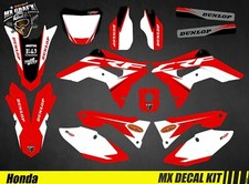 Motorcycle Decal Kit For Honda CRF - Red