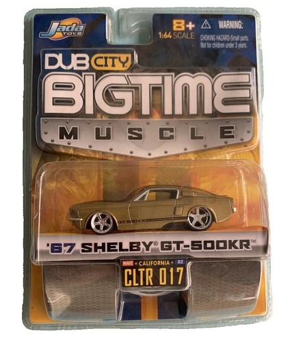 Jada Dub City Bigtime Muscle - lot of 2 67 Shelby #039 & 65 Shelby