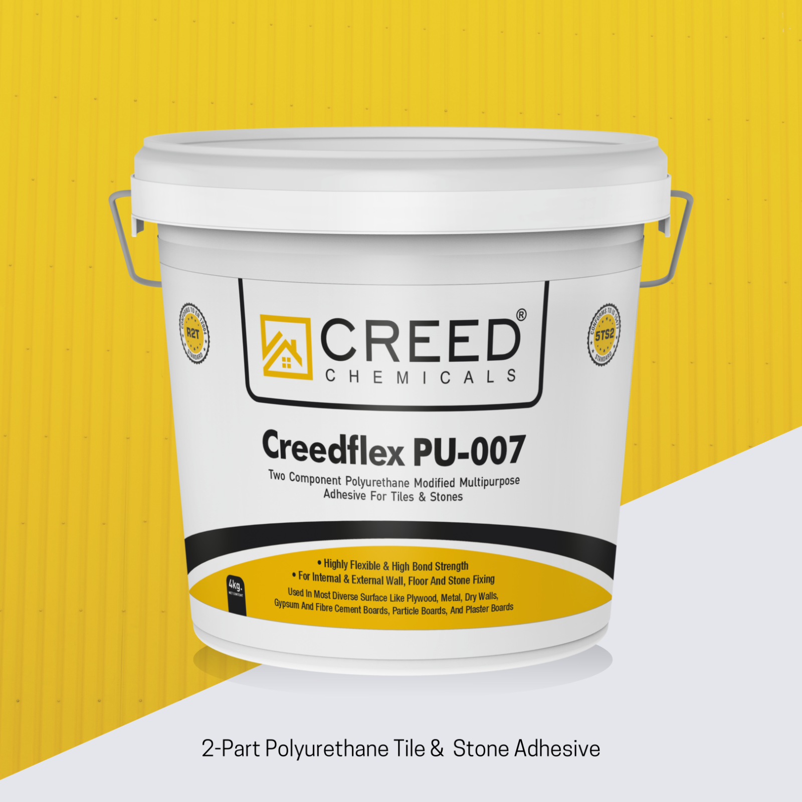 Polyurethane Tile & Stone Adhesive to Join a Variety of Materials  | 4KG
