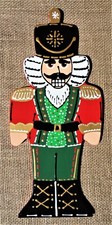NUTCRACKER SIGN Wall Art Door Hanger Plaque Wood Wooden Holiday Christmas Decor