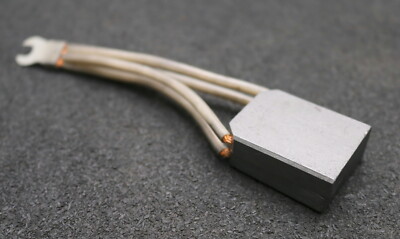 S+E carbon brush block carbon brush one strand F46 dimensions 16x32x40mm with cable shoe