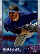 EDDIE BUTLER 2015 TOPPS UPDATE RAINBOW FOIL PARALLEL #US291   (BLOWOUT)
