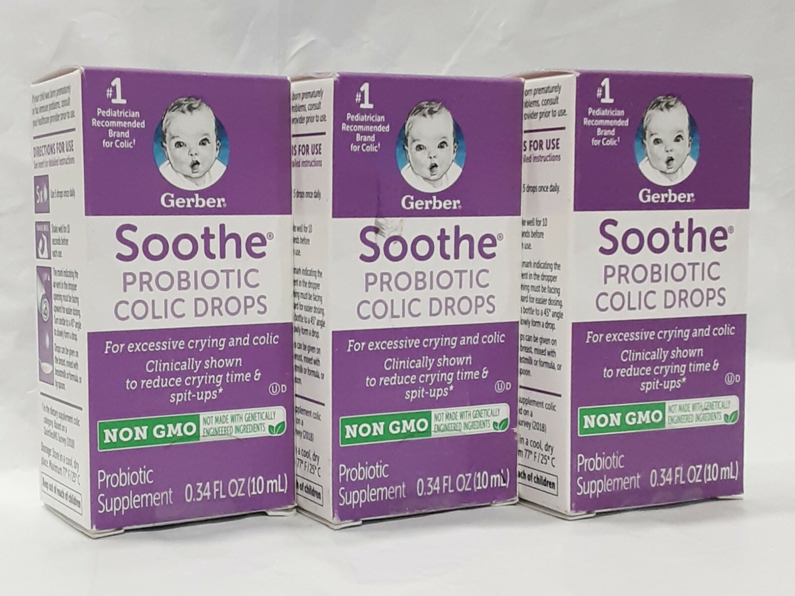 gerber soothe drops directions