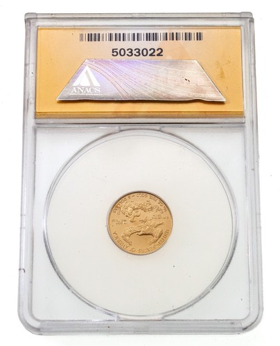 1/10 oz 2015 G$5 Gold American Eagle classificato da ANACS come MS69 - Foto 2 di 4