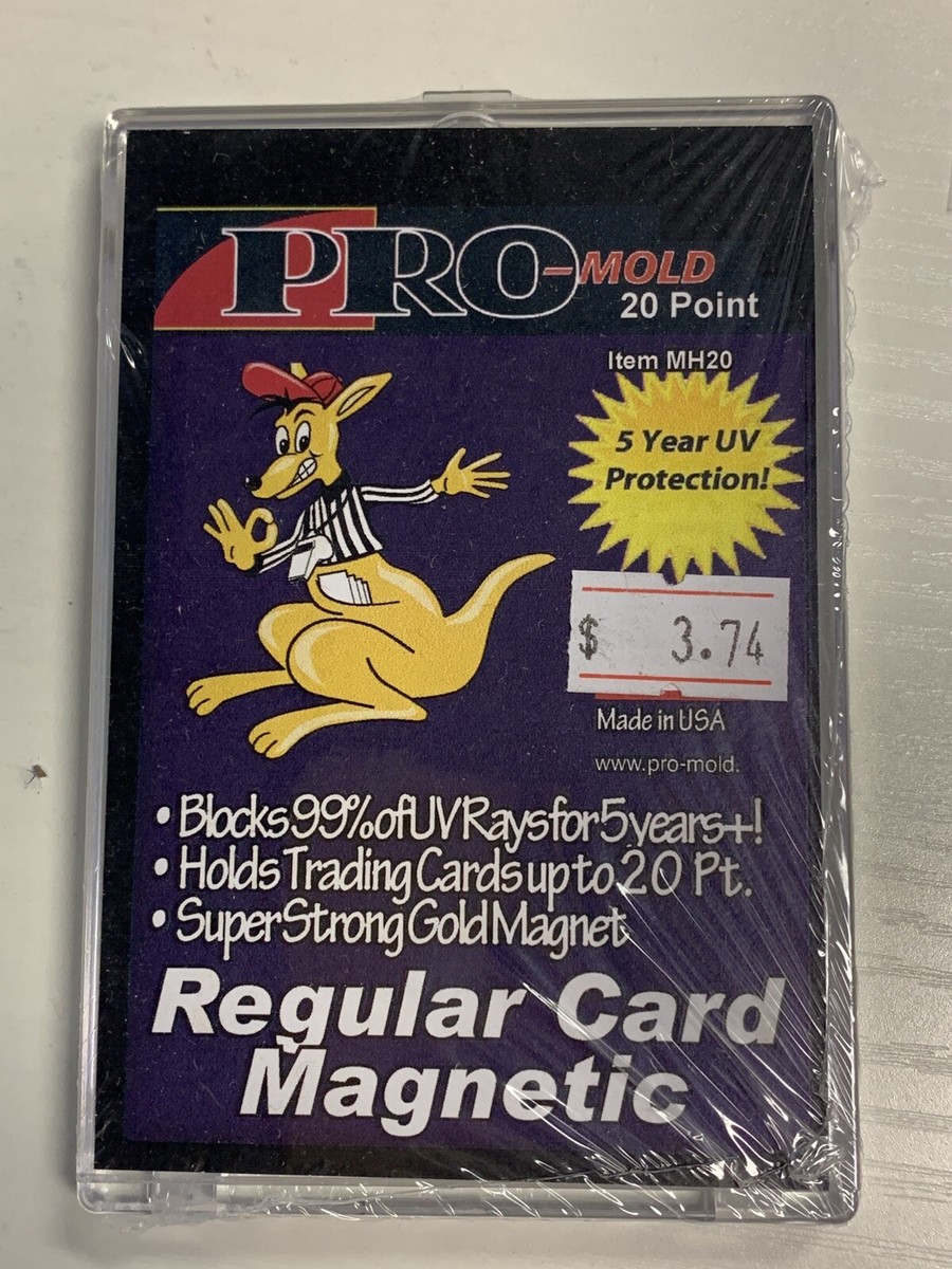 Pro-Mold One Touch 20 Pt. Magnetic Card Holder - Lot Of 5 | eBay