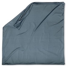 22" x 22" Cover Throw Pillowcases - 85/15 Nylon/Spandex Silky Dark Slate Grey