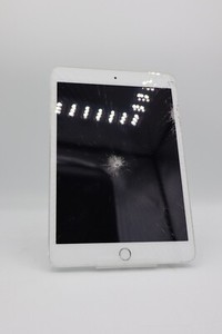Apple iPad Mini 3.Gen. A1599 Wi‑Fi 16GB Weiß Displayschaden #4645