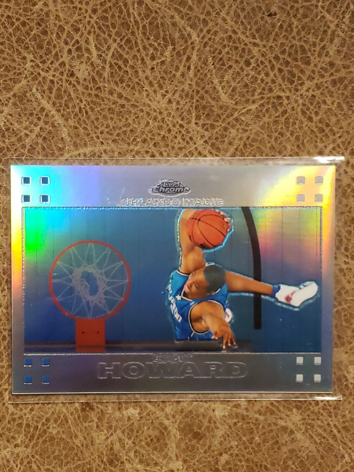 2008 Dwight Howard Topps Chrome Refractor 644/999