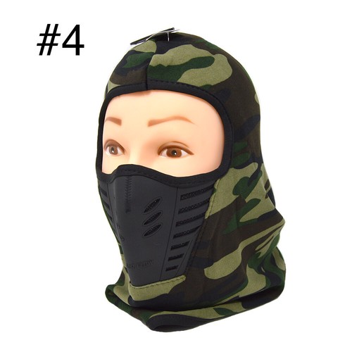 Balaclava Outdoor Face Mask Winter Ski Sun Hood Tactical Masks for Men and Women - Picture 8 of 13
