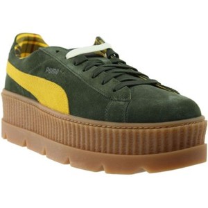 puma plataforma verde baratas online