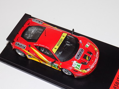 1/43 TSM Fujimi Ferrari F458 Italia GT2 Le Mans 2011 AF Corse #71