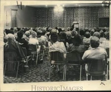 1971 Press Photo Women Against Crime meeting - noc41228