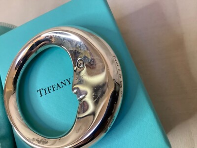 TIFFANY & CO STERLING SILVER MAN IN THE MOON BABY RATTLE | eBay