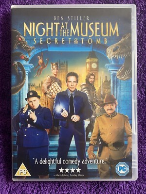 Night at the Museum 3: Secret of the Tomb DVD Ben Stiller Levy (DIR ...