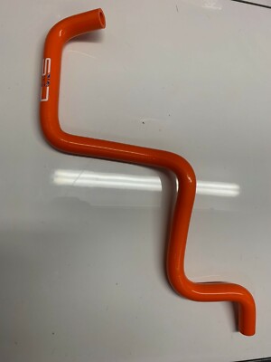 Citroen Saxo VTS Silicone Heater Matrix Hose. Bulkhead to side of head - Orange