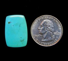 09 CT 100 NATURAL ARIZONA TURQUOISE RADIANT CABOCHON GEMSTONE 24x17x3 MM CT 351
