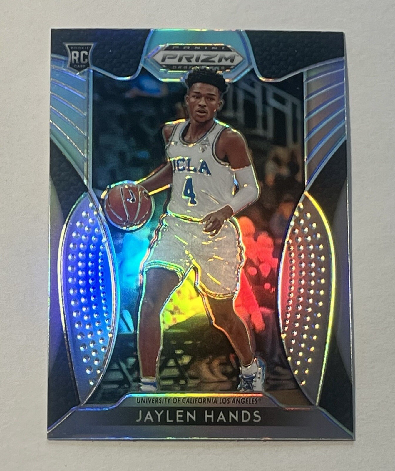 2019-20 Panini Prizm Draft Picks Jaylen Hands #58 Silver Prizm RC