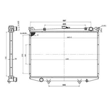 Radiateur Ford MAVERICK