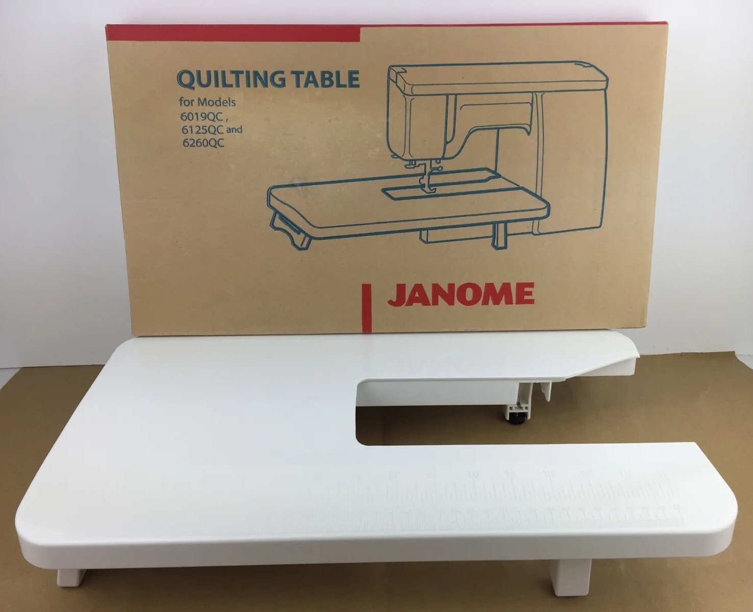 Janome Quilting Table For Sewing Machine Models 6019QC 6125QC 6260QC