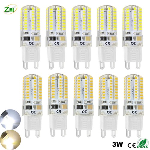 3W G9 LED Bulb Cool Warm White Light Capsule Bulbs Replace Halogen Lamps AC 230V - Picture 1 of 13