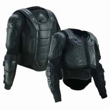 Full Protection Body Armor for Bike Rider- Black