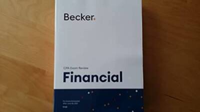 Becker CPA Financial FAR V40 For Exams Scheduled After June 30, 2021 - GOOD