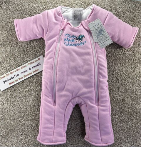 Baby Merlin's Magic Sleepsuit Size Small 3-6 Months PINK Brand New With Tags - Picture 1 of 7