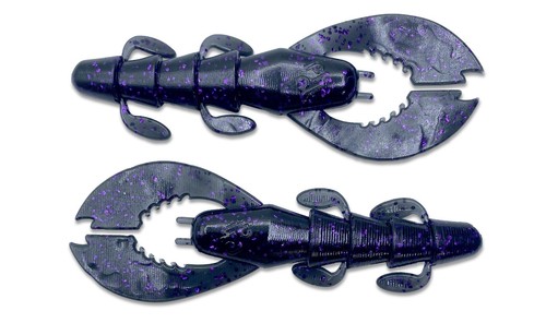20ct 4" Bottom Licker Crawfish Bass Fishing Lure Floating Claws Jig Trailer - Picture 51 of 53