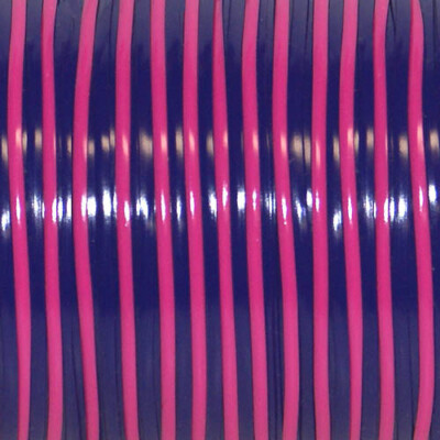 100 Yards (91m) Spule Duo Magenta Lila Ersatz Kunststoff Schnürung Handwerk Cyberlox