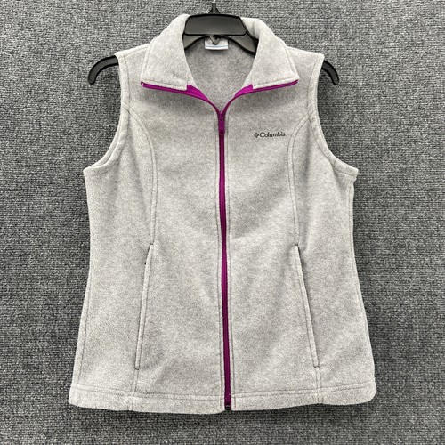 columbia fleece vest womens