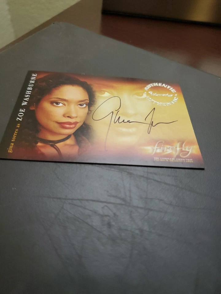 2006 Firefly: The Complete Collection Gina Torres as Zoe Washburne Auto A2 - Image 2 of 3